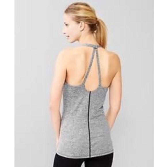 GAP Tops - Gapfit Gray Built In Bra Workout Top Size S